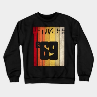 50th Birthday Gift - Vintage 1969 Classic Women Men Crewneck Sweatshirt